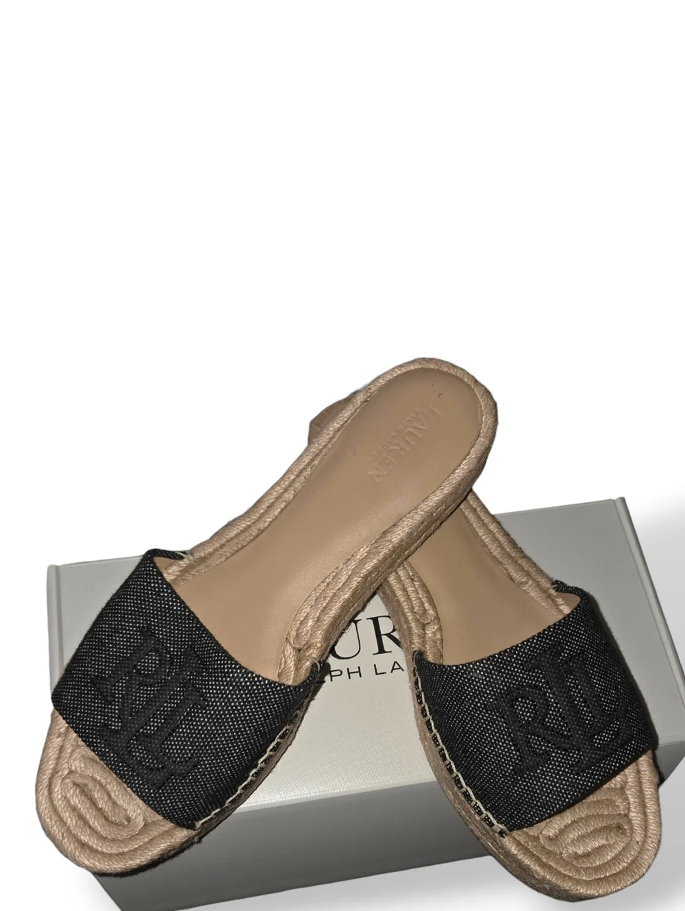 Lauren Ralph Lauren Polly Espadrille Flat Sandals